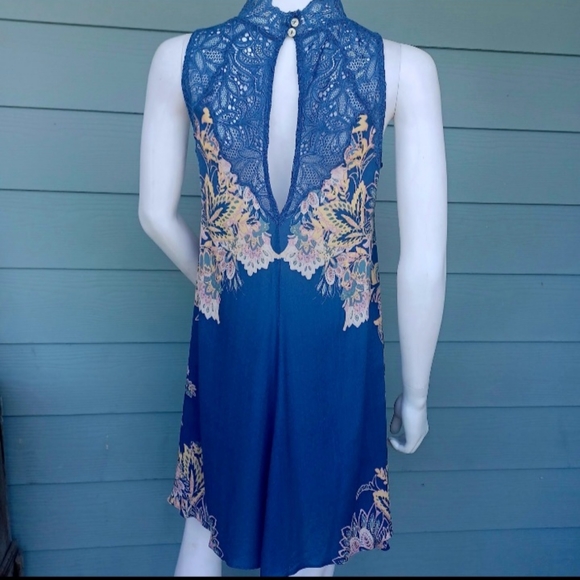 NWOT Free People Intimately Free Marsha Floral Lace Mini Slip Dress - Picture 9 of 12